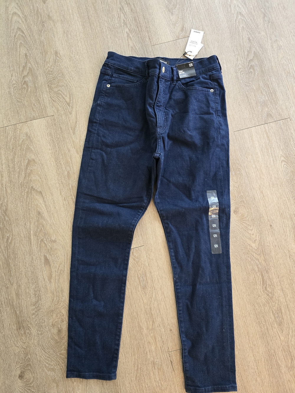 Express Slim Fit Jeans in Dark Blue